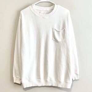 Aerie Crewneck Oversized Pocket Sweatshirt